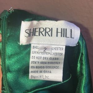 Green Short Sherri Hill Dress